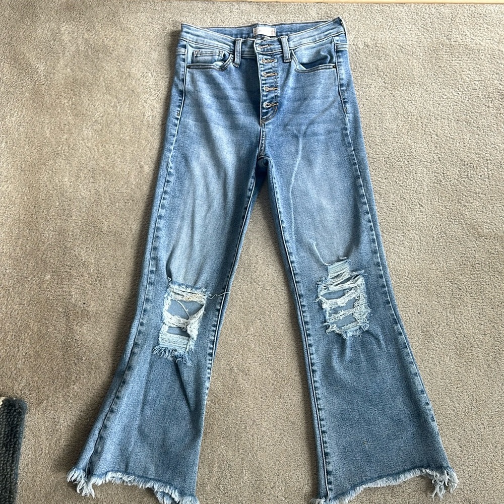 Altard State Flare Jeans. Size 5/27. Light blue wash